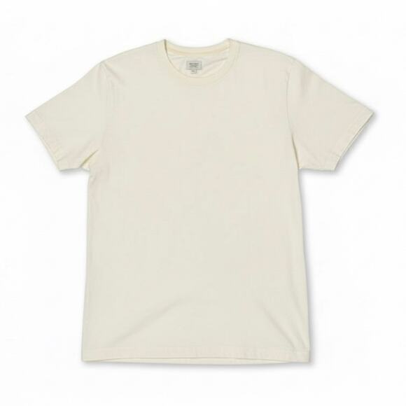 Tomorrow’s Laundry White Crewneck Tee Mens Large Cotton Elevated Premium Basics - Picture 1 of 7